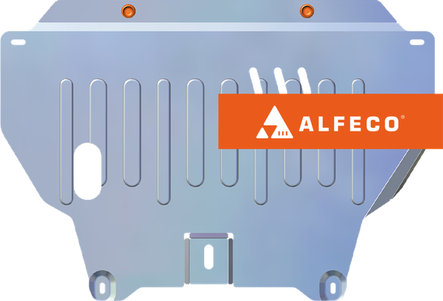 Защита алюминиевая Alfeco для картера и КПП Citroen Nemo I 2008-2015. Артикул ALF.06.07 AL4