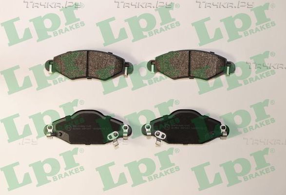 Тормозные колодки LPR передние для Toyota Echo 1999-2005. Артикул 05P1001