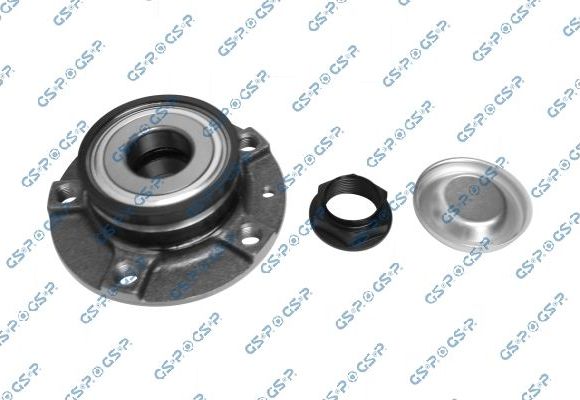 Ступица колеса с интегрированным подшипником GSP задняя правая/левая для Citroen C6 2005-2012. Артикул 9232029K