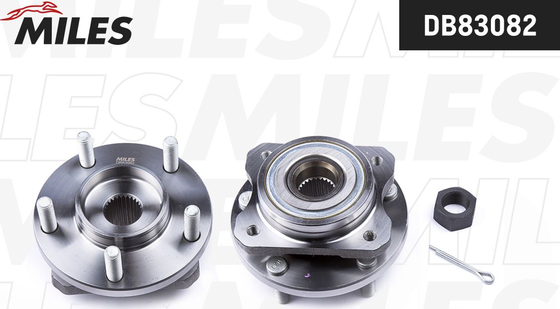 Ступица колеса с интегрированным подшипником Miles. Артикул DB83082