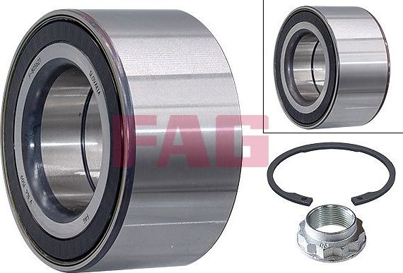 Ступица колеса с интегрированным подшипником Fag. Артикул 713 6677 90