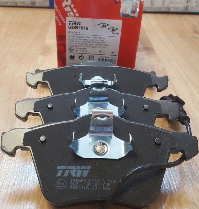 Тормозные колодки TRW COTEC передние для Audi A3 II (8P) 2003-2012. Артикул GDB1616