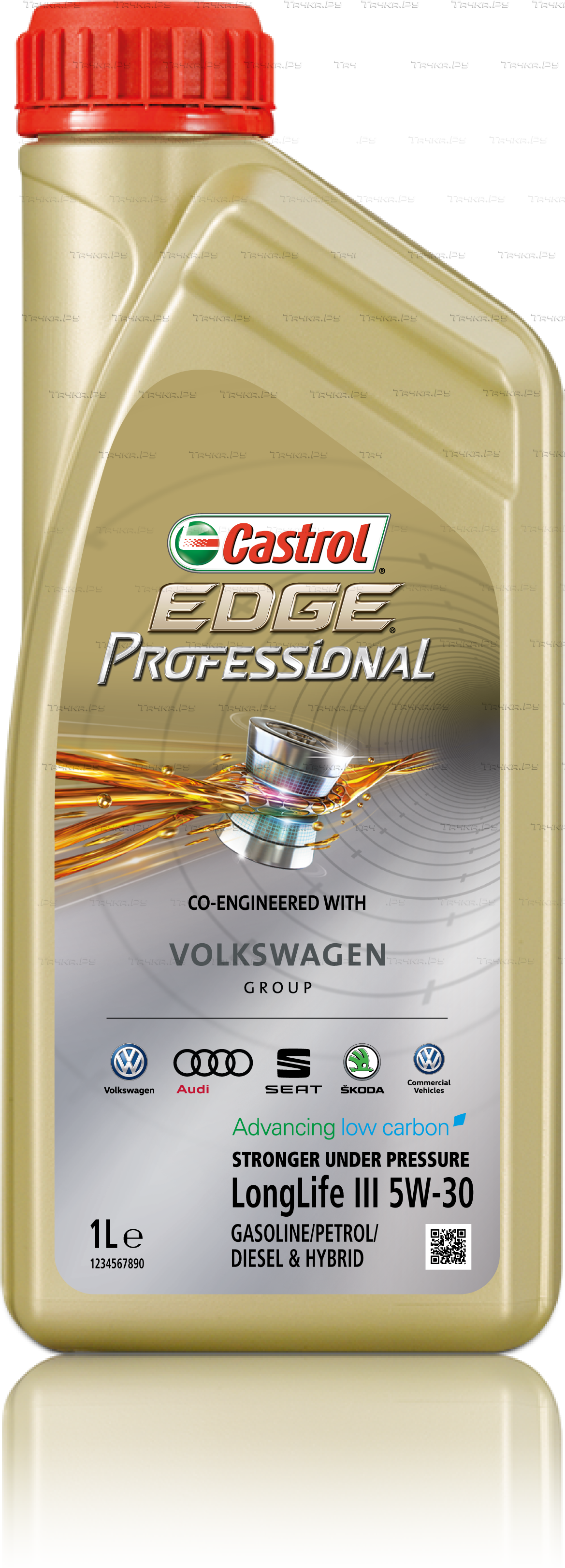 Castrol EDGE Professional LongLife SAE III 5w30 1л.НОВАЯ Масло моторное синтетич. Артикул 15D15B