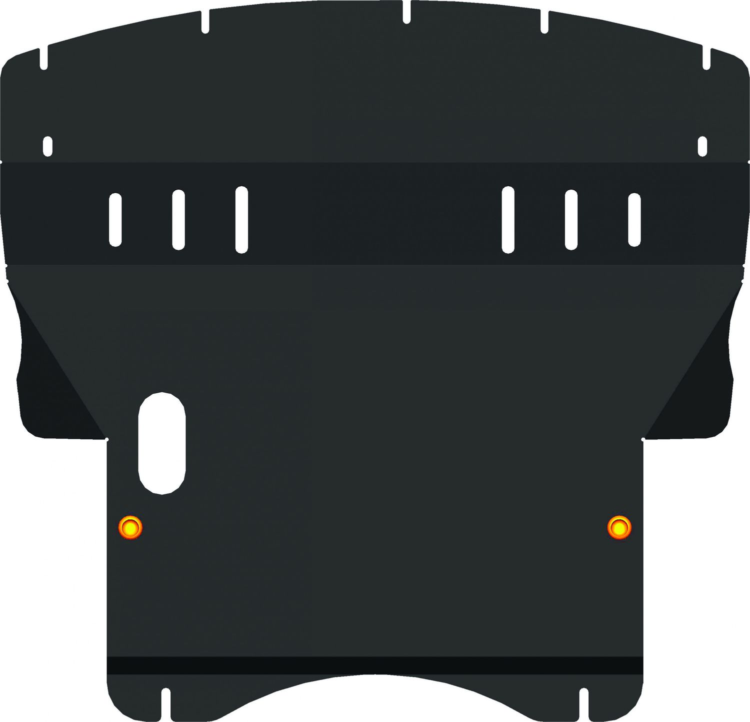 Защита Alfeco для картера и КПП Mitsubishi Colt VI до рестайлинга 2002-2008 правый руль. Артикул ALF.14.25