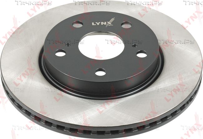 Тормозной диск LYNXauto передний для Toyota Corolla E120, E130 2001-2006. Артикул BN-1171