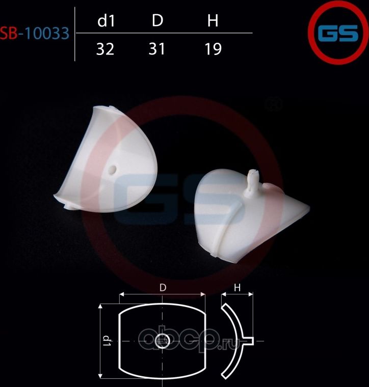 Поджимка вала (фолье-вставка) вал диаметром 30мм Ford Transit 1985-2000, Ford Tr (GS). Артикул SB10033