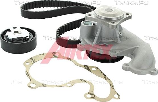 Помпа (водяной насос) с комплектом ремня ГРМ Airtex для Ford C-MAX I 2005-2010. Артикул WPK-161901