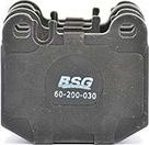Тормозные колодки BSG. Артикул BSG 60-200-030
