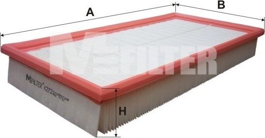 Воздушный фильтр MFilter для Audi A3 I (8L) 1996-2003. Артикул K 272