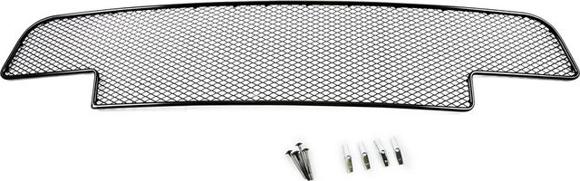 Сетка внешняя Arbori на бампер (для автомобилей с дневными ход.огнями) для Renault Duster I 2010-2015. Артикул 01-430410-15B