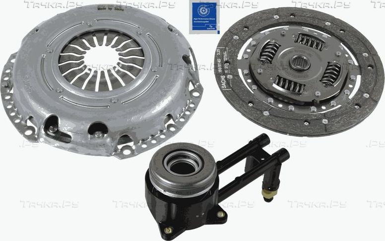 Сцепление (комплект) SACHS Kit plus CSC для Ford EcoSport I 2013-2026. Артикул 3000 990 088