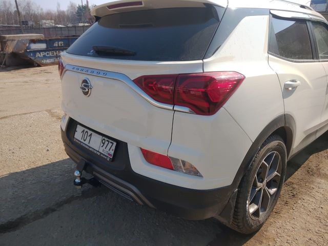 Фаркоп Bizon под американский квадра для KGM Korando 2023-2026. Артикул FA 0670-E