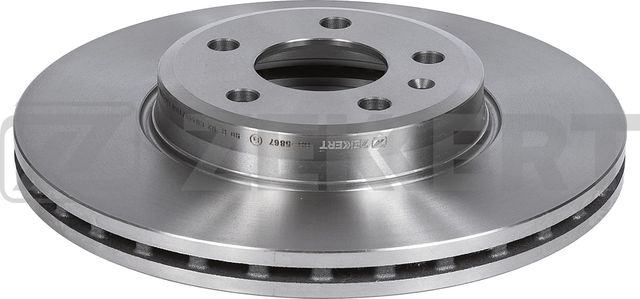 Тормозной диск Zekkert передний для Audi A5 II (F5) 2016-2026. Артикул BS-5867