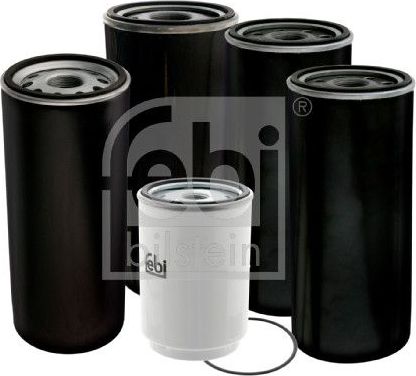 Комплект фильтров Volvo FH с мотором D13 масляные (Long Life) и топливные фильтры Febi Bilstein. Артикул 178475