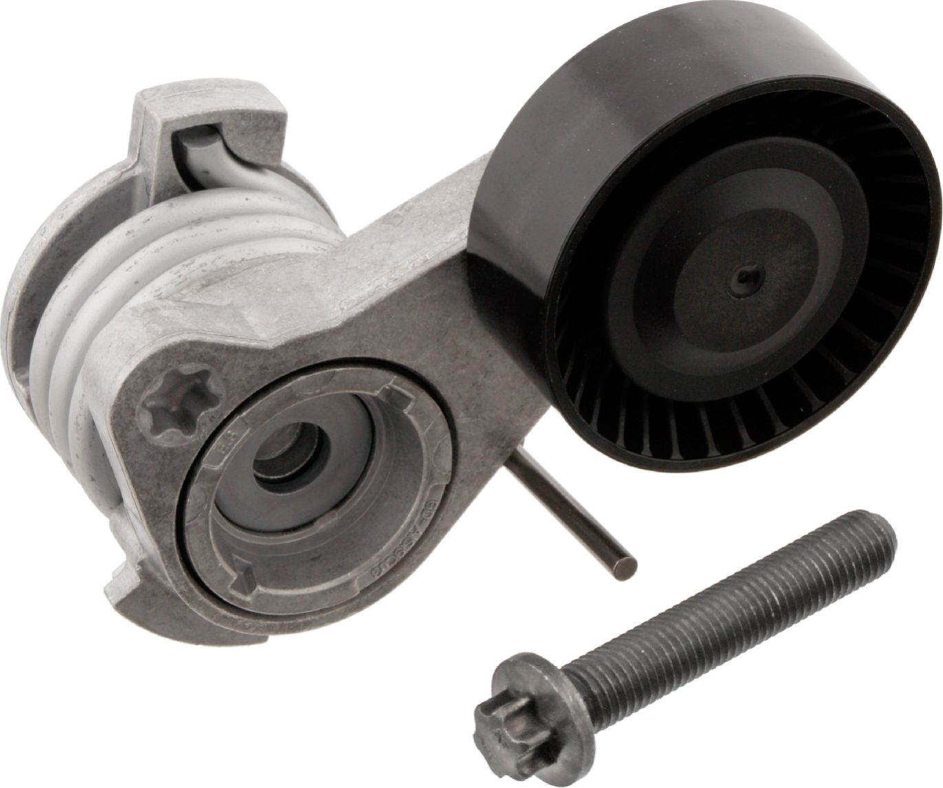 Натяжной ролик (натяжитель) приводного клинового зубчатого ремня SWAG (алюминий). Артикул 20 92 8708