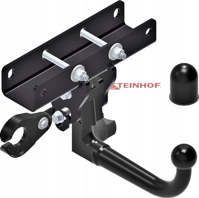 Фаркоп Steinhof для Jeep Wrangler JL (кроме AdBlue) 2018-2026. Быстросъемный крюк. Артикул J-078