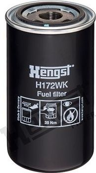 Топливный фильтр Hengst. Артикул H172WK