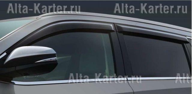 Дефлекторы ActiveAvto для окон Renault Koleos 4WD 2008-2016. Артикул 103-58