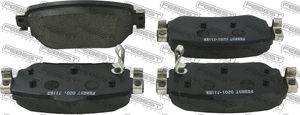 Тормозные колодки Febest задние для Nissan X-Trail T32 2014-2025. Артикул 0201-J11ER
