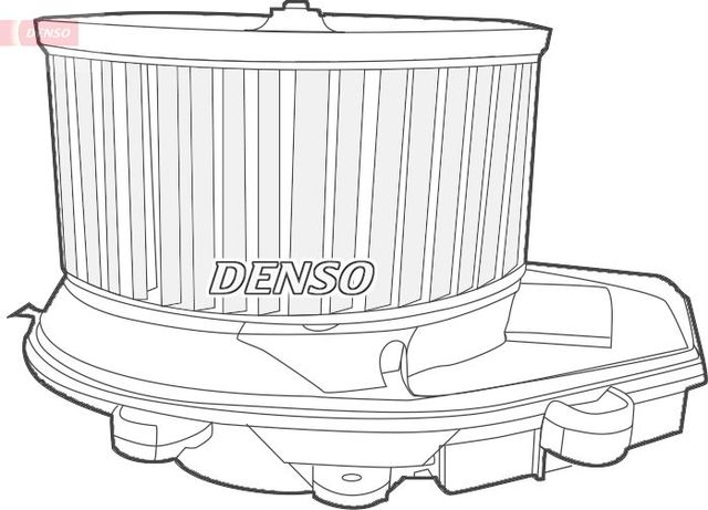 Вентилятор, мотор печки (отопителя) салона Denso. Артикул DEA02002