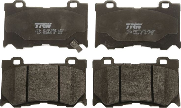 Тормозные колодки TRW COTEC. Артикул GDB3505