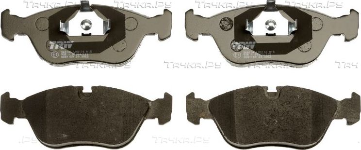 Тормозные колодки TRW COTEC передние для Volvo 850 1991-1996. Артикул GDB1159