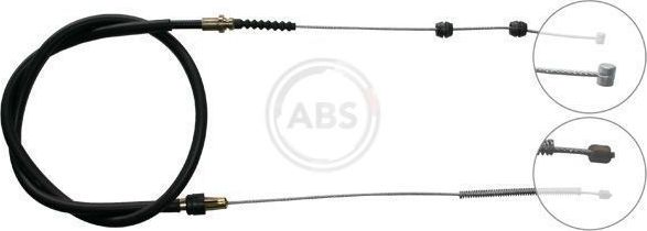 Трос ручника (тросик ручного тормоза) ABS задний правый для Opel Frontera A 1992-1998. Артикул K12088