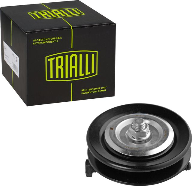 Направляющий (ведущий) ролик приводного поликлинового ремня Trialli для Daewoo Lanos 1997-2008. Артикул CM 0561