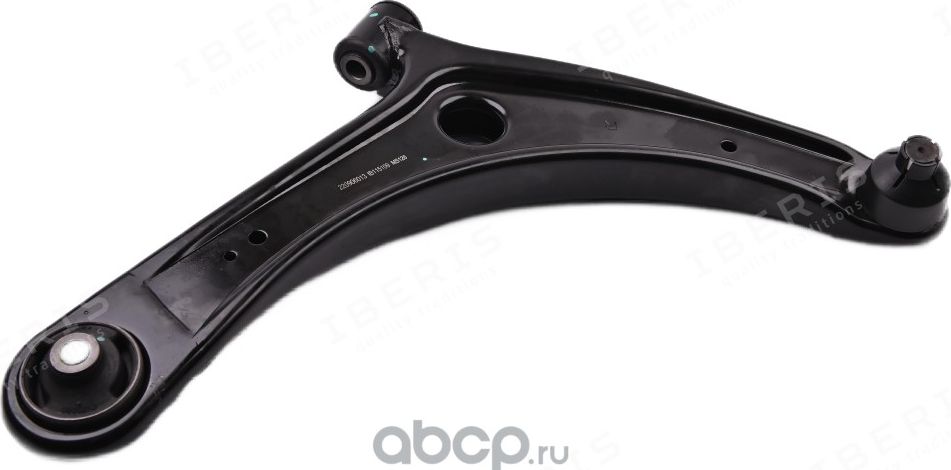 РЫЧАГ ПЕРЕДНЕЙ ПОДВЕСКИ НИЖНИЙ R MITSUBISHI ASX 1.6-2.2D 10> / LANCER(CY/CX) 1.5-2.0D 08> / OUTLANDER II-III 2.0-3.0 06>, CITROEN C4 AIRCROSS 1.6-1.8D 12> / C-CROSSER 2.0-2.4 07>, PEUGEOT 400 (Iberis). Артикул IB115109 