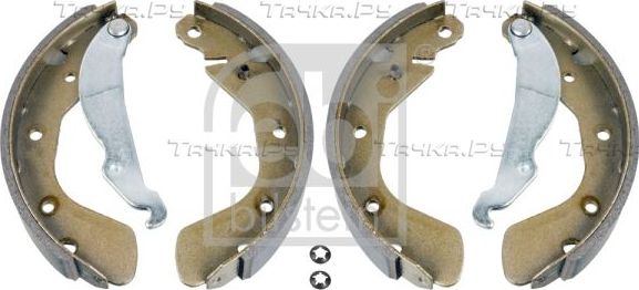 Тормозные колодки Febi Bilstein задние для Opel Kadett E 1984-1991. Артикул 17456