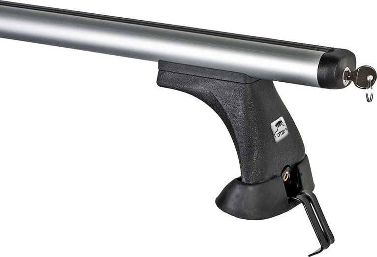 Багажник на крышу Amos Koala креп. за дверные проемы для Nissan Note II 5-дв. 2012-2026 (Аэродинамические дуги). Артикул K-1-f1.2l