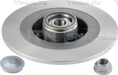 Тормозной диск NTN / SNR задний для Renault Laguna III 2008-2015. Артикул KF155.109U