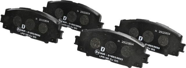Тормозные колодки Delphi (Low-Metallic). Артикул LP2135
