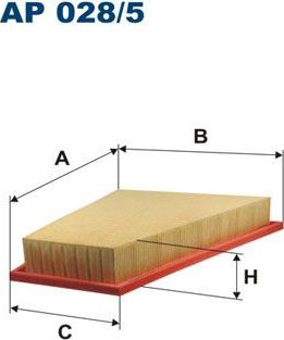 Воздушный фильтр Filtron для BMW Z4 II (E89) 2009-2016. Артикул AP 028/5