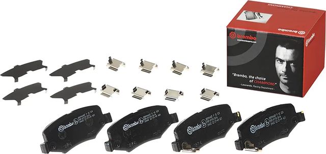 Тормозные колодки Brembo задние для Dodge Nitro 2006-2012. Артикул P 18 024