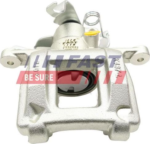 Тормозной суппорт Fast (Серый чугун) задний левый для Ford Transit Custom I 2012-2026. Артикул FT32842