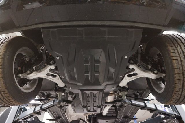 Защита композитная АВС-Дизайн для картера и КПП Audi Q7 I 2009-2014. Артикул 02.05k