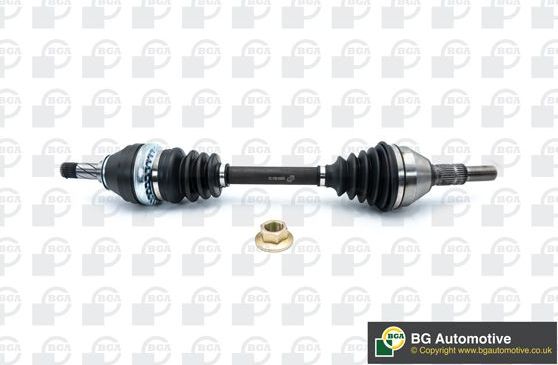 Полуось (привод в сборе, приводной вал) BGA передняя левая для Opel Vectra C 2002-2008. Артикул DS9511L