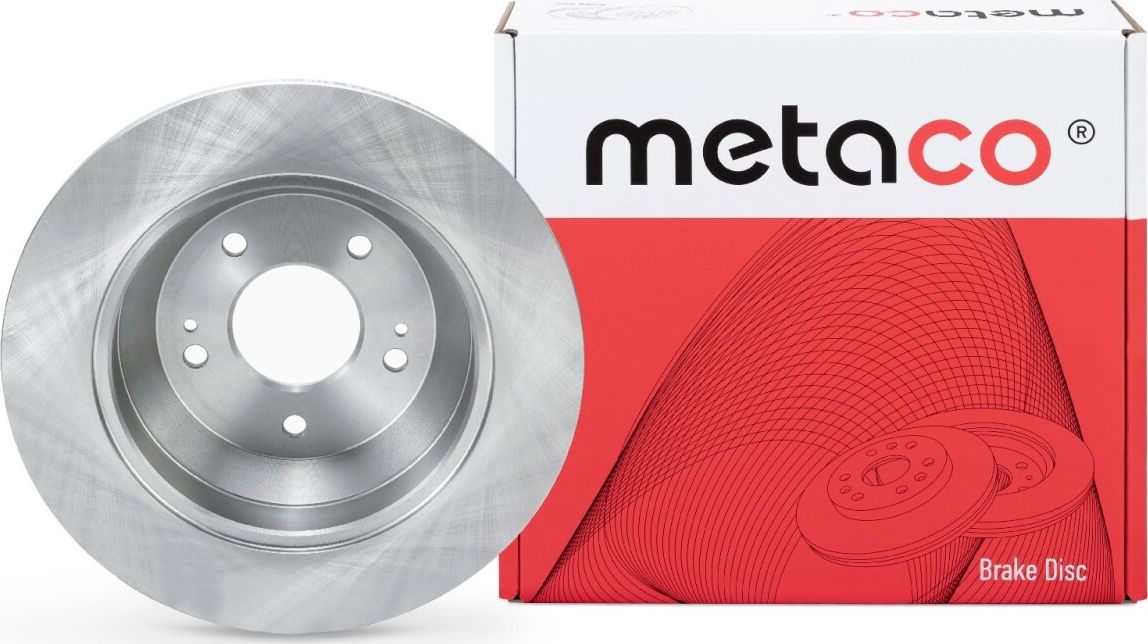 Диск тормозной задний (Metaco). Артикул 3060278