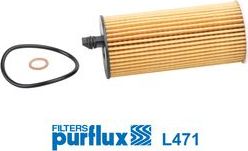Масляный фильтр Purflux для MINI Paceman R61 2012-2016. Артикул L471