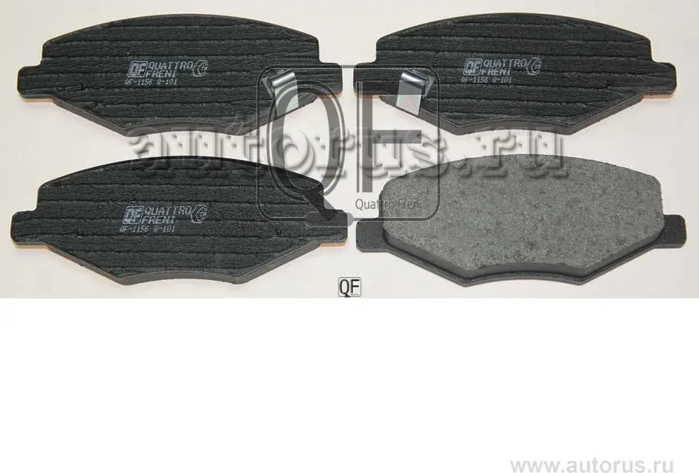 Колодки тормозные дисковые к-т (Quattro Freni). Артикул qf65602