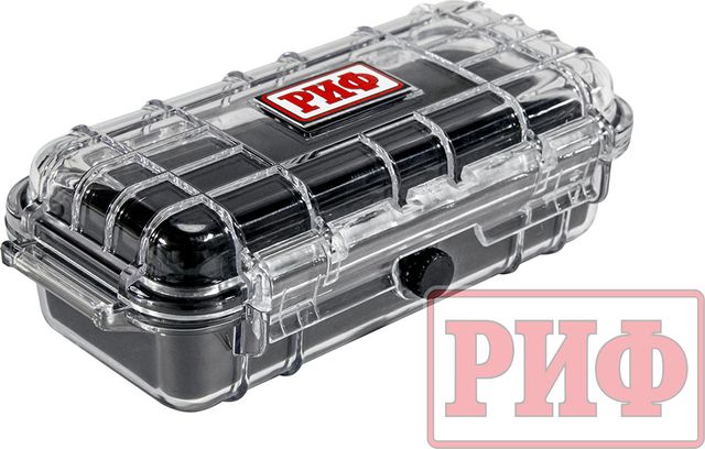 Кейс пластиковый защитный ударопрочный РИФ 198x100x65 мм. Артикул WR-62T