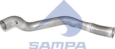 Гофра глушителя Sampa. Артикул 060.410
