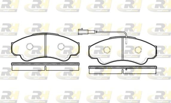 Тормозные колодки RoadHouse. Артикул 2959.01