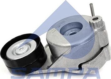 Натяжной ролик (натяжитель) приводного клинового зубчатого ремня Sampa. Артикул 206.414