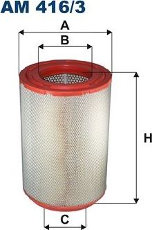 Воздушный фильтр Filtron. Артикул AM 416/3