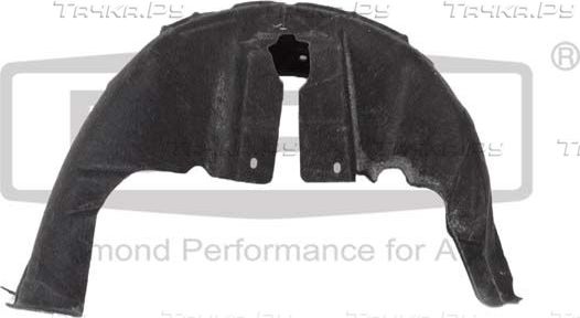 Подкрылок DPA задний правый для Audi A4 IV (B8) 2007-2015. Артикул 88101585202