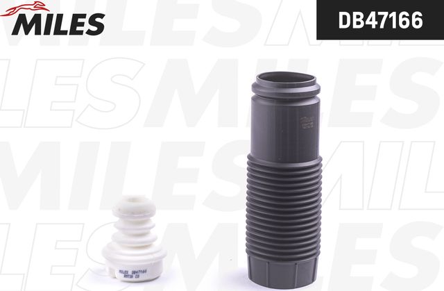 Комплект отбойников и пыльников амортизаторов (стоек) Miles. Артикул DB47166