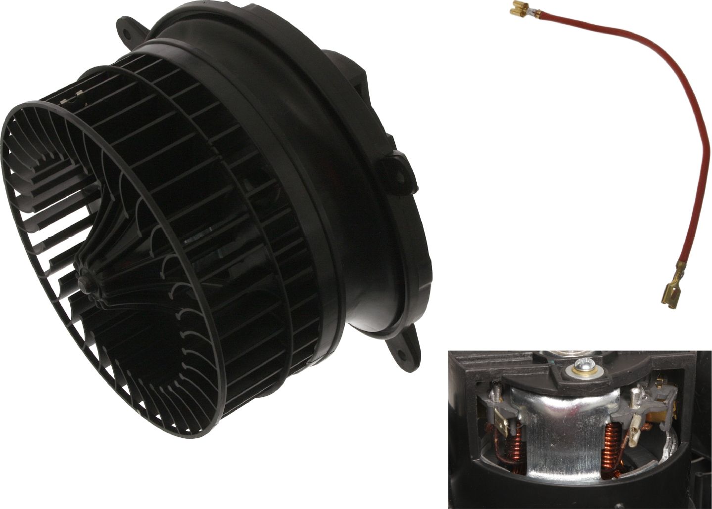 Вентилятор, мотор печки (отопителя) салона Febi Bilstein. Артикул 40175