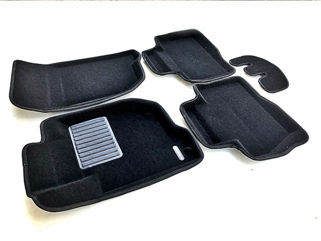 Коврики текстильные Euromat 3D Business для салона Mitsubishi Pajero Sport III 2016-2026. Артикул EMC3D-003614